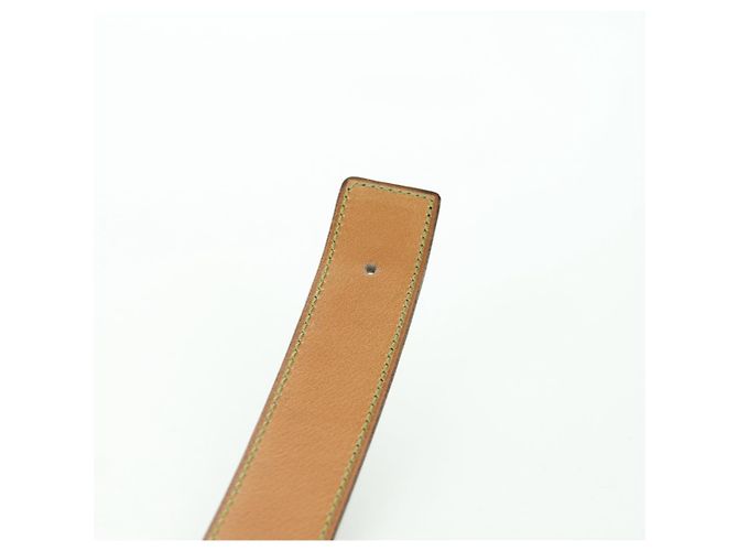 Hermès Cintura HERMES Constance in pelle vintage 29,5"" blu navy Auth am11019A - vista 9