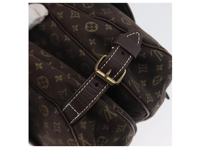 LOUIS VUITTON Borsa a Spalla Monogram Idylle Saumur PM Marrone M95227 Auth ep13645 - vista 18