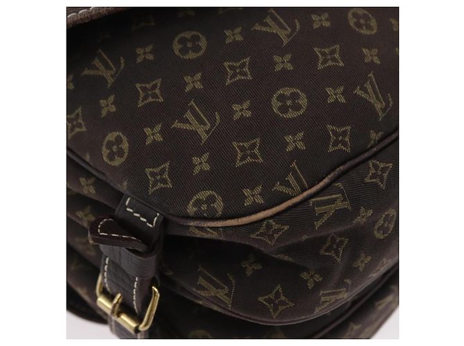 LOUIS VUITTON Borsa a Spalla Monogram Idylle Saumur PM Marrone M95227 Auth ep13645 - vista 9