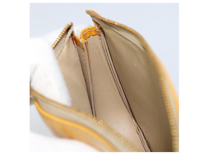LOUIS VUITTON Pochette Lexington Monogram Vernis Beige M91010 LV Auth ARZ319 - vue 20