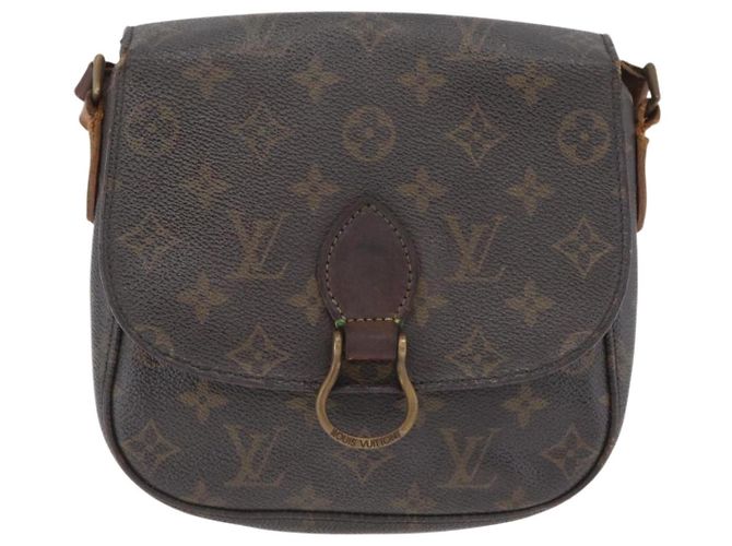 LOUIS VUITTON Borsa a Spalla Monogram Saint Cloud MM M51243 LV Auth ka3114 Monogramma - vista 13