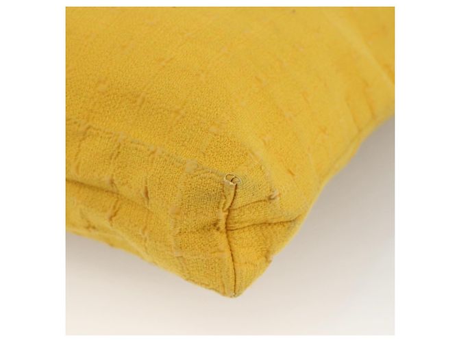 Hermès HERMES Amedaba GM Borsa Tote Tela Pelle Giallo Oro Auth BA11452 D'oro - vista 10