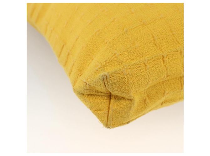 Hermès HERMES Amedaba GM Borsa Tote Tela Pelle Giallo Oro Auth BA11452 D'oro - vista 11