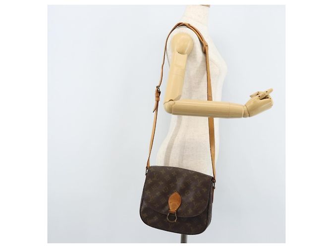 LOUIS VUITTON Borsa a Spalla Monogram Saint Cloud GM M51242 LV Auth ARZ403 Monogramma - vista 25