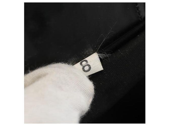 Borsa a Spalla PRADA in Nylon Nero Argento Autentica BSZ154 - vista 12