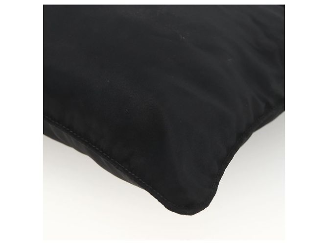 Borsa a Spalla PRADA in Nylon Nero Argento Autentica BSZ154 - vista 16