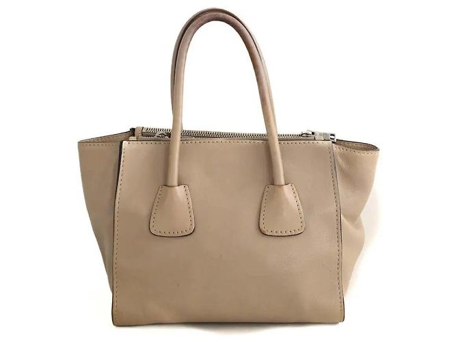 Prada Bolsa tote bege - vista 5