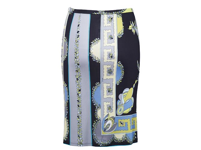 Mehrfariger Midirock von Emilio Pucci - Ansicht 3
