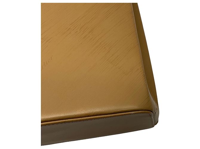 Borsa a mano in pelle di vitello tan Trinity di Cartier Cammello - vista 11