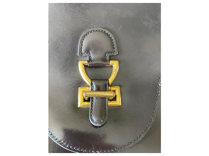 Sandrine Borsa a mano Hermès in pelle marrone - view 11