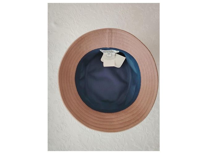 HERMÈS CAPPELLO ALLA PESCATORA «HARPER LIFT» IN CASHMERE. Beige - vista 4