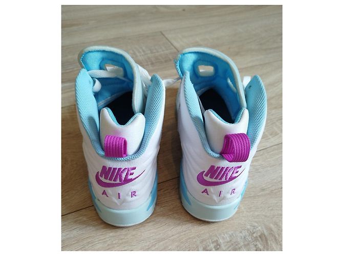 Autre Marque Sneaker alte Jordan MVP (GS) bianche e blu Bianco - vista 11