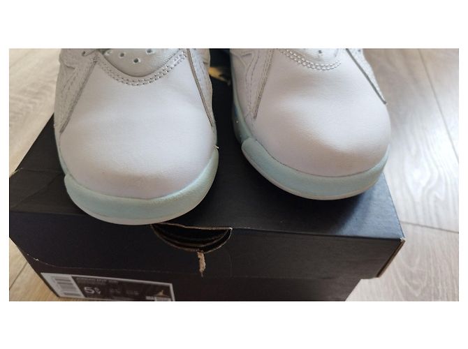 Autre Marque Sneaker alte Jordan MVP (GS) bianche e blu Bianco - vista 17
