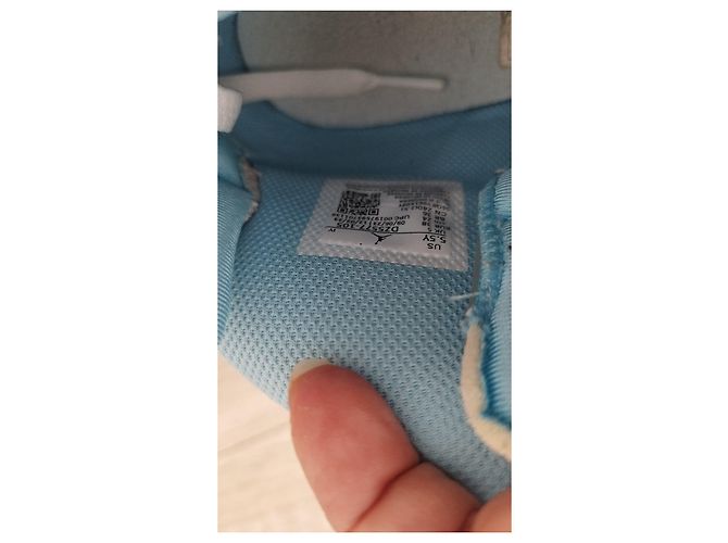 Autre Marque Sneaker alte Jordan MVP (GS) bianche e blu Bianco - vista 3