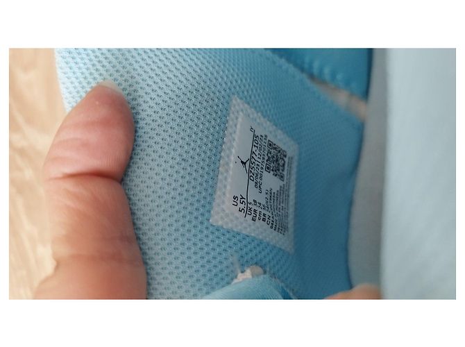 Autre Marque Sneaker alte Jordan MVP (GS) bianche e blu Bianco - vista 4