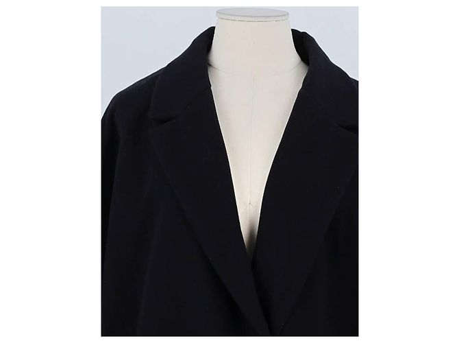 American Vintage Black wool coat - view 2