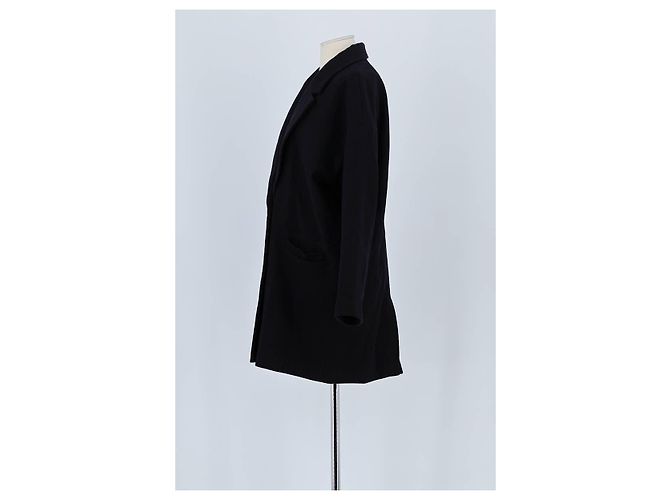 American Vintage Black wool coat - view 5