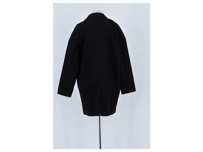 American Vintage Black wool coat - view 6