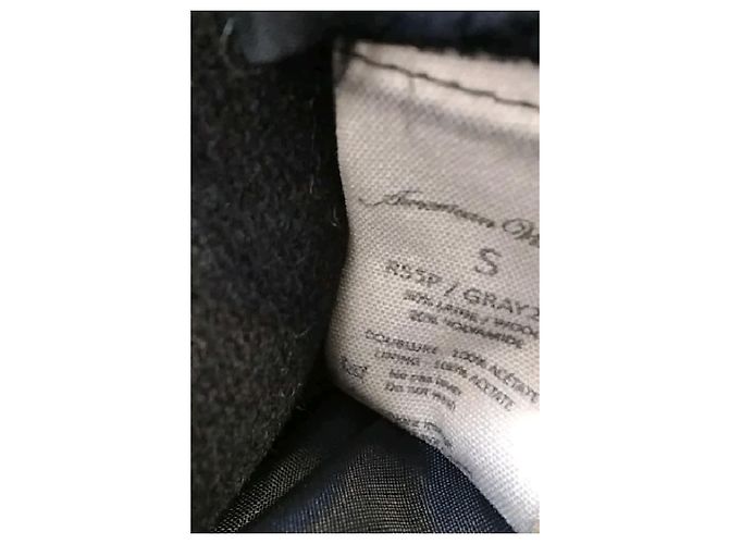 American Vintage Black wool coat - view 8