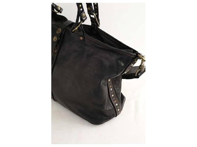 Campomaggi Borsa tote nera Nero - vista 3