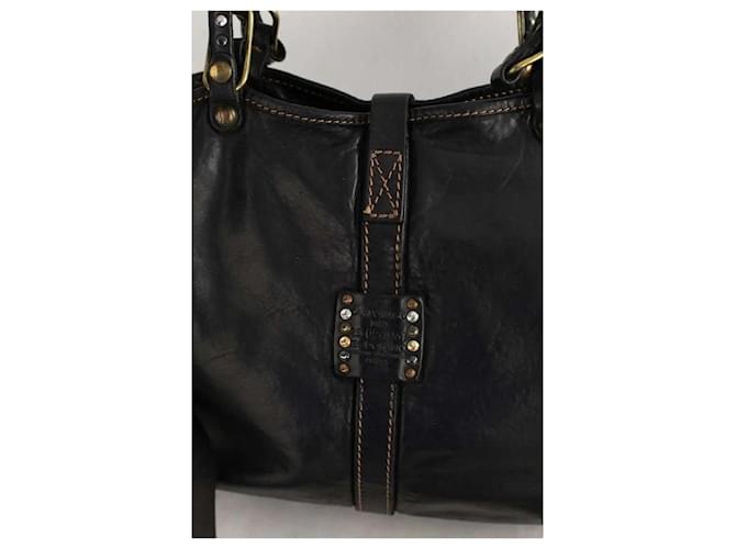 Campomaggi Borsa tote nera Nero - vista 4