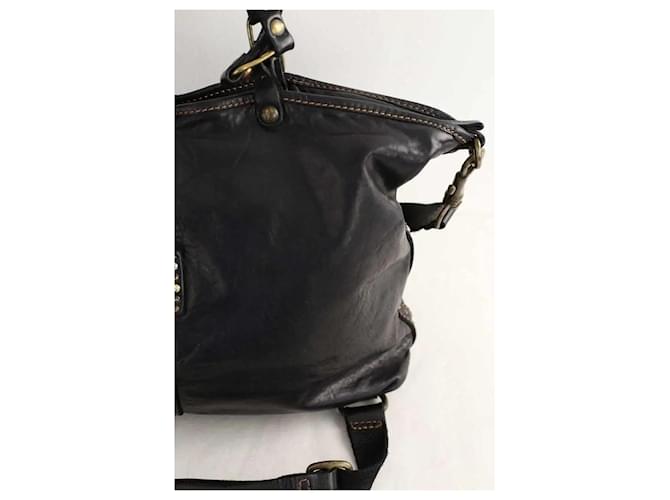 Campomaggi Borsa tote nera Nero - vista 5