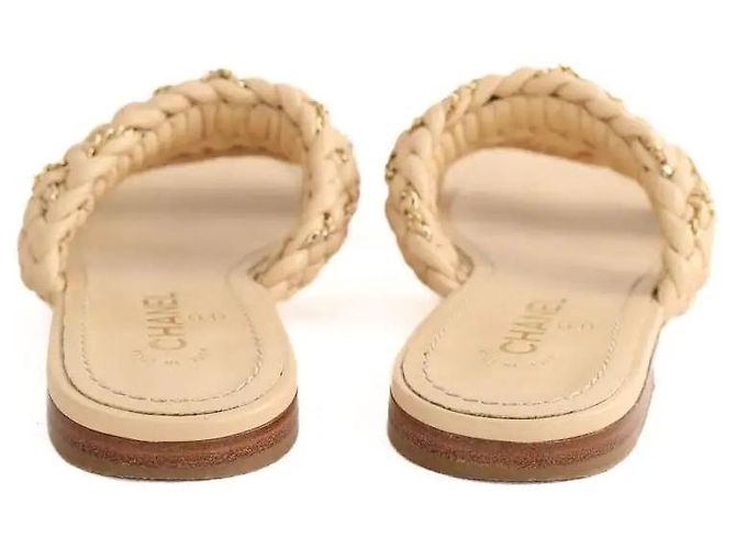 Chanel Beige Sandalen - Ansicht 2
