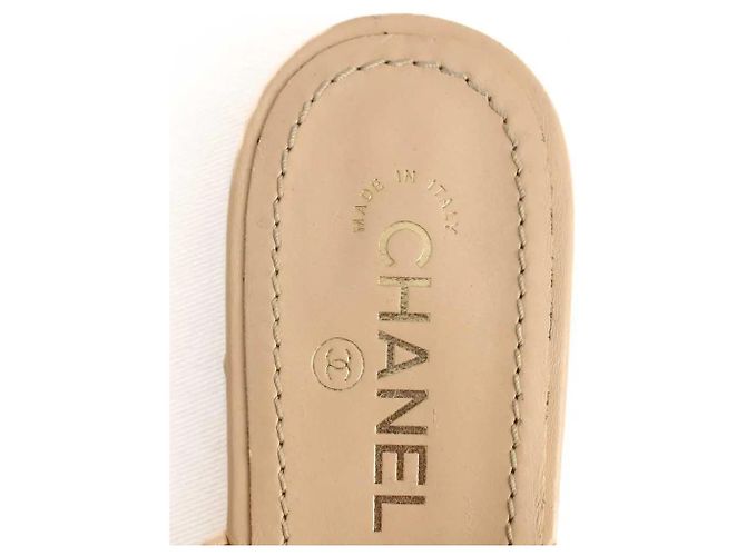 Chanel Beige Sandalen - Ansicht 5