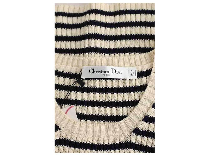Dior Top sin mangas en ecru Crudo - vista 5