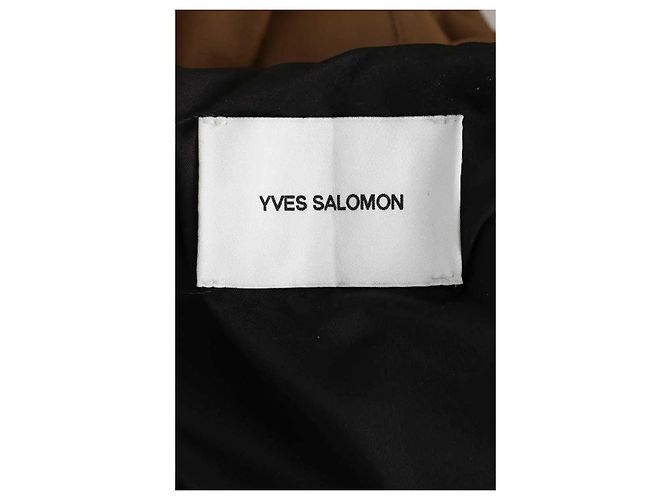 Yves Salomon Giacca marrone - vista 5