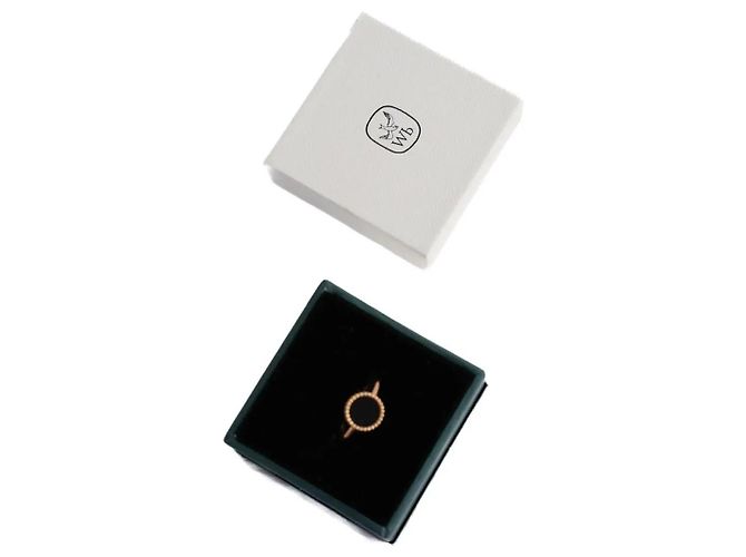 Autre Marque Anillo amarillo - vista 3