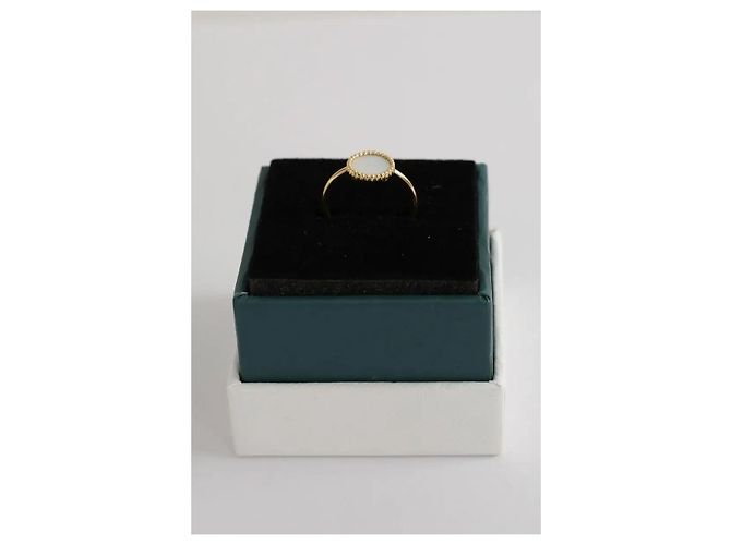 Autre Marque Anillo amarillo - vista 2