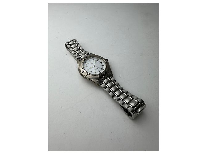 Vintage Givenchy Quarz Stahl Uhr Silber - Ansicht 9
