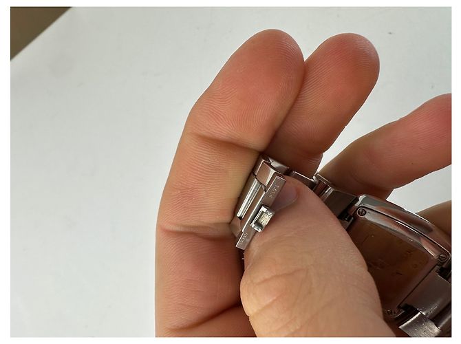 Vintage Gucci Stahl Quarz Uhr Silber - Ansicht 7