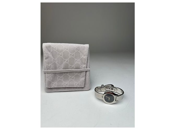 Vintage Gucci Quarz Stahl Uhr silber - vista 10
