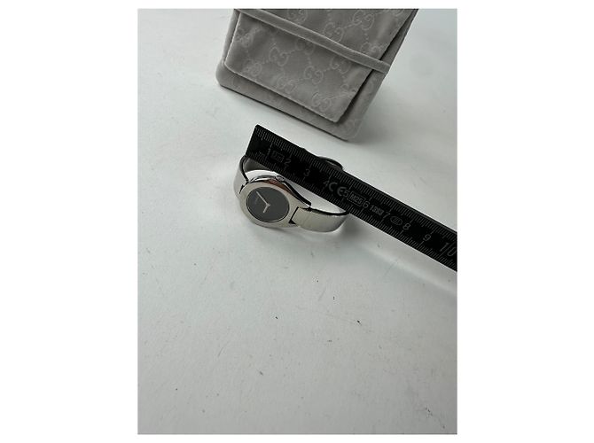 Vintage Gucci Quarz Stahl Uhr silber - vista 5