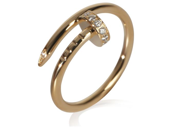 Anillo Juste Un Clou Modelo Pequeño en Oro Amarillo Cartier - vista 2