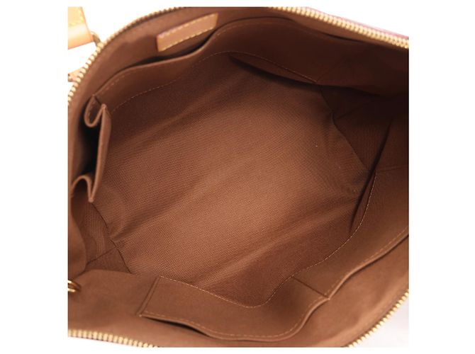 Borsa Louis Vuitton Palermo PM Monogram in Marrone M40145 - vista 11