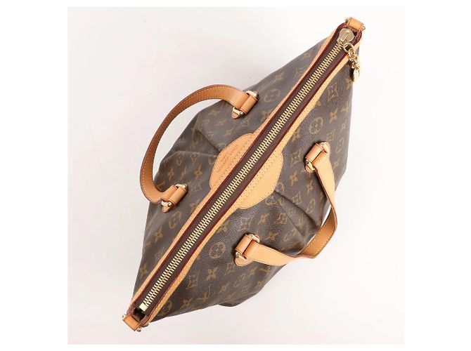 Borsa Louis Vuitton Palermo PM Monogram in Marrone M40145 - vista 12