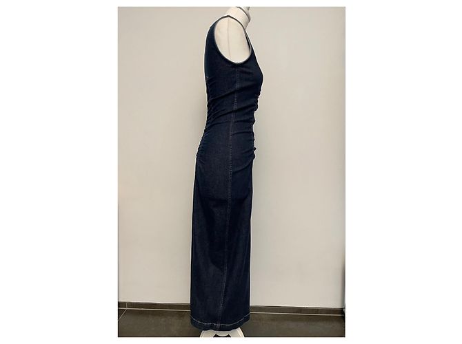 Sportmax lange Jeanskleid Blau - Ansicht 5