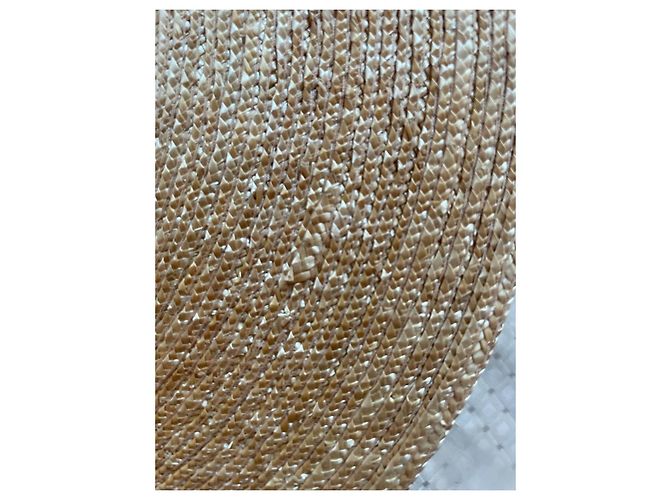 Gucci Strohhut mit Lederdetail GG S - Ansicht 11