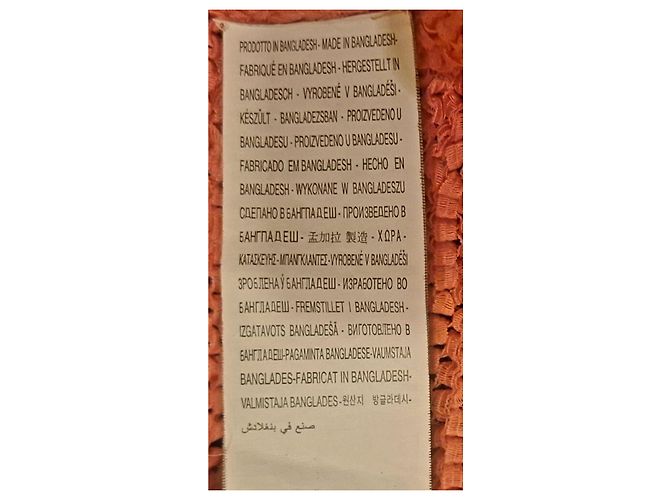 Autre Marque Korallenfarbener Pullover mit langen Ärmeln - Ansicht 15