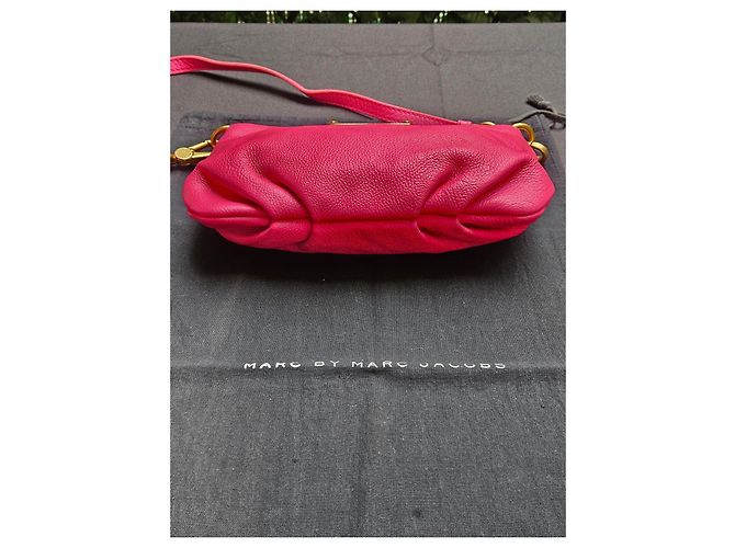 Marc by Marc Jacobs pink leather shoulder bag - view 7
