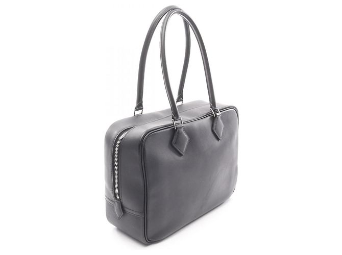 Borsa Plume Hermès, Pelle, Pelle di vitello (Veau Swift), Donna, Nero - vista 2