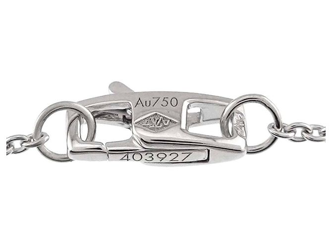 Diamantanhänger LOUIS VUITTON Empreinte aus Weißgold WG Silber - Ansicht 5