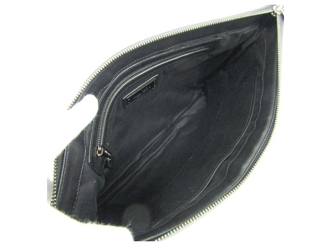 Clutch nere Jimmy Choo - vista 4