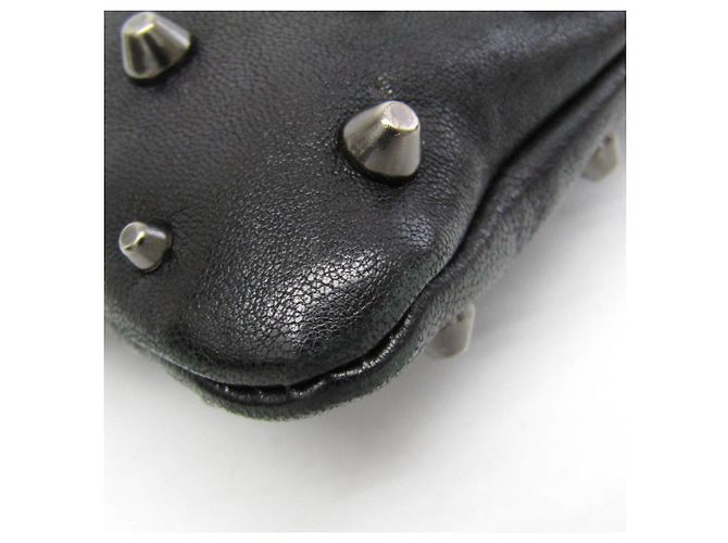 Clutch nere Jimmy Choo - vista 5
