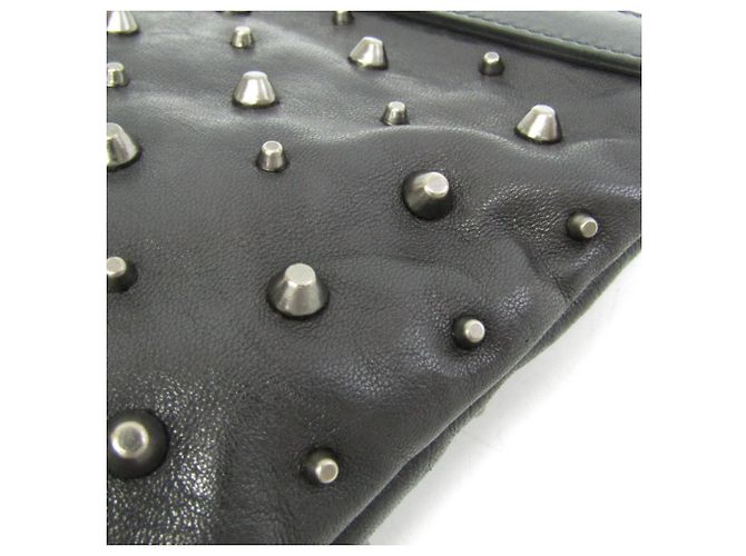 Clutch nere Jimmy Choo - vista 8