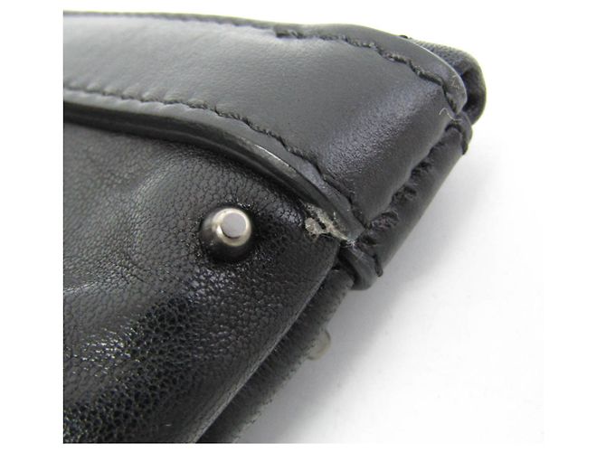 Clutch nere Jimmy Choo - vista 9