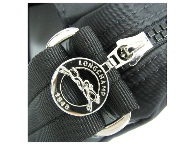 Borse a Spalla in Nylon Nero Longchamp - vista 10